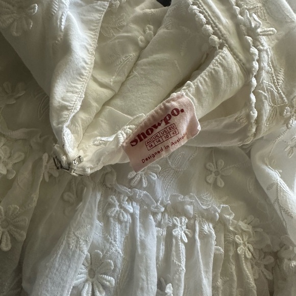 White Floral Dress - Picture 2 of 2